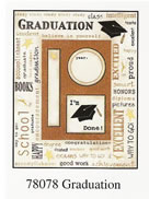 Carolee's Creations - Graduation Frame  (sold in 3's)