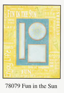 Carolee's Creations - Fun in the Sun Frame  (sold in 3's)