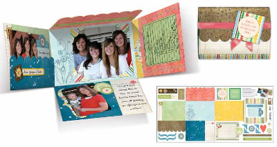 Carolees Creations - Family Time Mini Album  (sold in 3's)