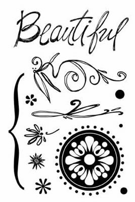 Carolees Creations - Beautiful Rubber Stamps  (sold individually)