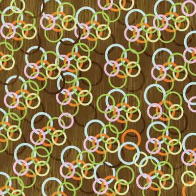 Carolees Creations - Circle-icious 12x12 paper  (pack of 10)