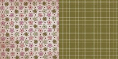 cherryArte - Sweet Blossoms 12x12 double sided paper  (pack of 10)