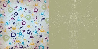 cherryArte - Retro Realm 12x12 double sided paper  (pack of 10)