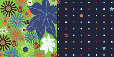 cherryArte - Sunny Days 12x12 d/sided paper  (pack of 10)