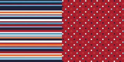 cherryArte - Noodles 12x12 d/sided paper  (pack of 10)