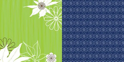 cherryArte - Seasonal - Easy Green 12x12 d/sided cardstock  (pack of 10)