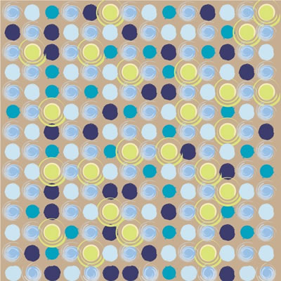 cherryArte - Basic Spots 12x12 patterned paper  (pack of 10)