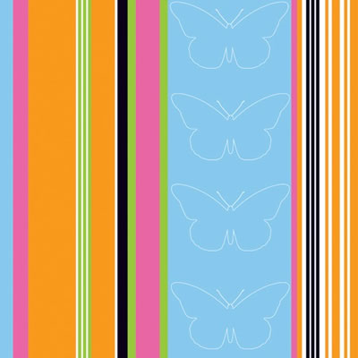 cherryArte - Butterfly  12x12 patterned paper  (pack of 10)