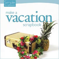 Simple Scrapbooks - Step by Step Instruction Guides - Vacation  (sold in 3's)