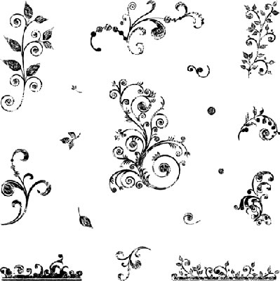 Technique Tuesday - Simply D Vine  (sold individually)