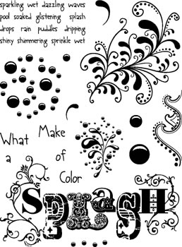 Technique Tuesday - Splash  (sold individually)