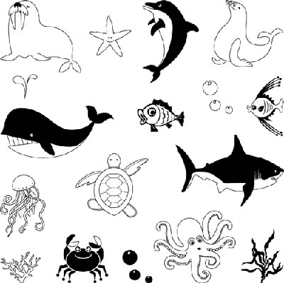 Technique Tuesday - Under the Sea  (sold individually)