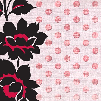 Core'dinations Cardstock - Jenni Bowlin - Core Amour - Classic JBS - Dotted Floral  (pack of 20)
