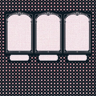 Core'dinations Cardstock - Jenni Bowlin - Core Amour - Classic JBS - Framed & Noted  (pack of 20)