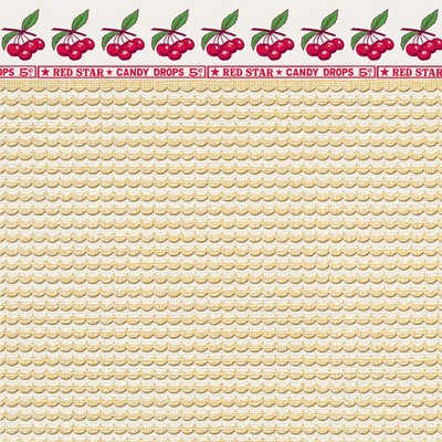 Core'dinations Cardstock - Jenni Bowlin - Core Amour - Classic JBS - Row of Cherries  (pack of 20)