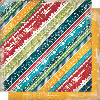 Cosmo Cricket - Get Happy - Snappy 12x12 d/sided paper  (pack of 10)