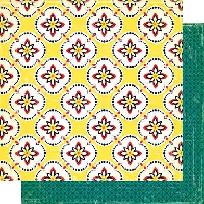 Cosmo Cricket - Hello Sunshine - Picnic 12x12 d/sided paper  (pack of 10)