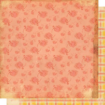 Cosmo Cricket - Jack's World - Big Sister 12x12 d/sided paper  (pack of 10)