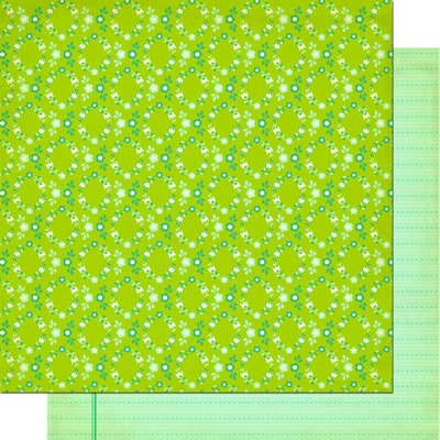 Cosmo Cricket - Girl Friday - Tuesday 12x12 d/sided cardstock  (pack of 10)