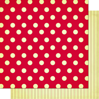Cosmo Cricket - Lil Man - Cheerful Charlie 12x12 d/sided cardstock  (pack of 10)