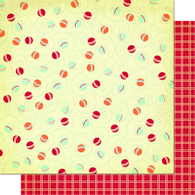 Cosmo Cricket - Lil Man - Silly Sam 12x12 d/sided cardstock  (pack of 10)