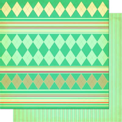 Cosmo Cricket - Lil Man - Dapper Dan 12x12 d/sided cardstock  (pack of 10)