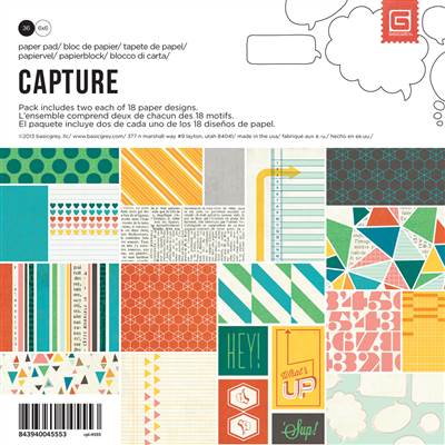Basic Grey - Capture - Paper Pad (Sold in packs of 3)