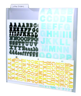 Cropper Hopper - Sticker Envelope- Clear 3/pk  (sold in 3's)
