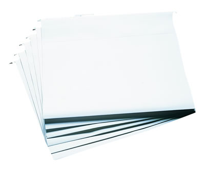 Cropper Hopper - Hanging File Folders- White 6/pk  (sold individually)