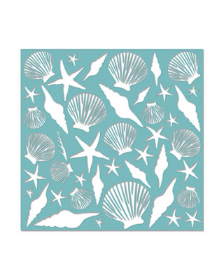 Creative Imaginations - ExiStencils - 6x6 Oceana Stencil  (sold in 3's)