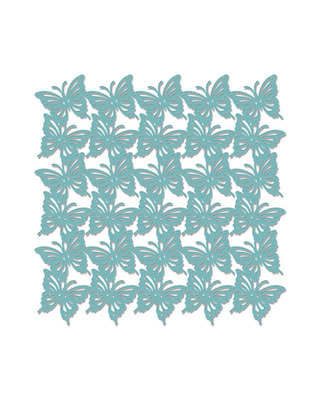 Creative Imaginations - ExiStencils - 6x6 Butterfly Romance Stencil  (sold in 3's)