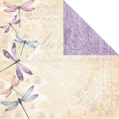Creative Imaginations - Beautiful You - Dream 12x12 d/sided paper  (pack of 10)