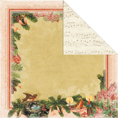 Creative Imaginations - Rejoice - Rejoice 12x12 d/sided paper  (pack of 10)