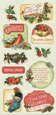Creative Imaginations - Rejoice - 5x12 Cardstock Sticker  (pack of 6)