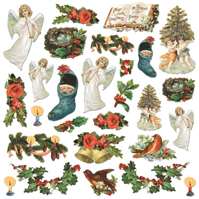 Creative Imaginations - Rejoice - Die Cut Shapes  (sold in 3's)