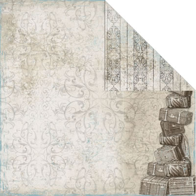 Creative Imaginations - Gallivant - Getaway 12x12 d/sided paper  (pack of 10)
