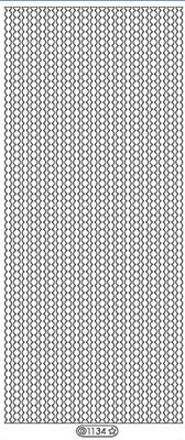 Elizabeth Craft Designs - Peel Off Stickers  Lines Dots  Silver  PREORDER2    (sold in 6's)