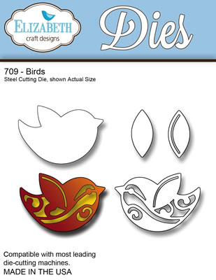 Elizabeth Craft Designs - Birds Die  (sold individually)