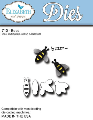 Elizabeth Craft Designs - Bees Die  (sold individually)
