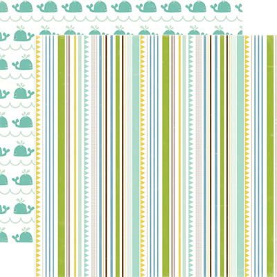 Echo Park - Bundle of Joy Boy - Pat-a-Cake 12x12 d/sided paper  (pack of 10)