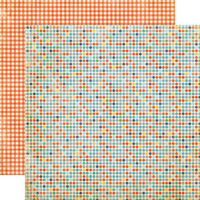Echo Park - A Boys Life - Rambunctious 12x12 d/sided paper  (pack of 10)