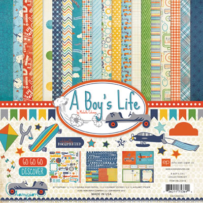 Echo Park - A Boys Life - Collection Kit  (sold individually)