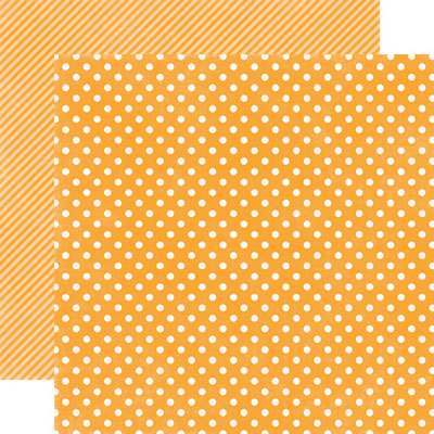 Dots & Stripes - Homefront - Marmalade Small Dots 12x12 d/sided paper (pack of 10)