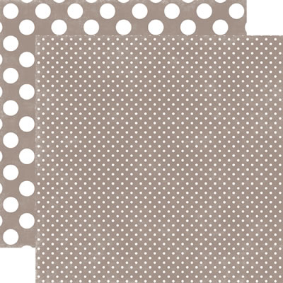 Dots & Stripes Jewels - Quartz Tiny Dot 12x12 d/sided paper (pack of 10)