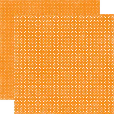 Essentials - Dots Primary - Mango Tiny Dots 12x12 d/sided paper (pack of 10)