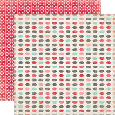 PREORDER Head Over Heels - Splotches 12x12 d/sided paper (pack of 10)