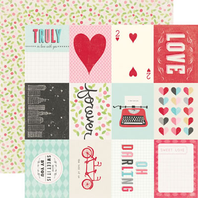 PREORDER Head Over Heels - Truly 12x12 d/sided paper (pack of 10)