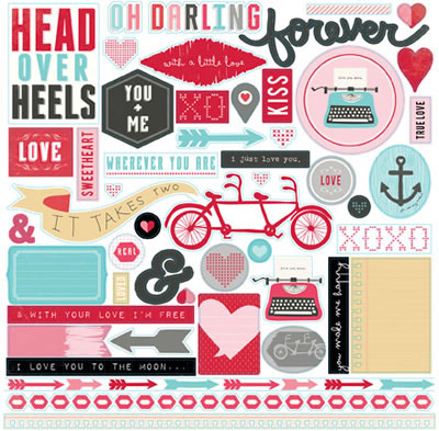 PREORDER Head Over Heels - Element Stickers (pack of 5)