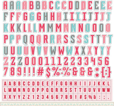 PREORDER Head Over Heels - Alpha Stickers (pack of 5)