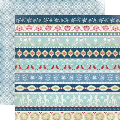 Keepin' Cosy - Border Strips 12x12 d/sided paper (pack of 10)